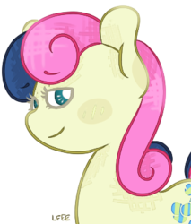 Size: 304x356 | Tagged: safe, artist:soullessteddybear, bon bon, sweetie drops, earth pony, pony, g4, female, simple background, solo, transparent background