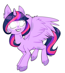 Size: 578x649 | Tagged: safe, artist:soullessteddybear, twilight sparkle, alicorn, pony, g4, female, glowing eyes, mare, simple background, solo, transparent background, twilight sparkle (alicorn)