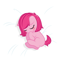 Size: 4000x3846 | Tagged: safe, artist:godoffury, part of a set, pinkie pie, earth pony, pony, g4, baby, baby pie, baby pony, cute, diapinkes, female, filly, foal, pillow, sleeping, solo