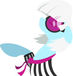 Size: 1039x1080 | Tagged: safe, artist:rariedash, photo finish, earth pony, pony, g4, clothes, eyes closed, female, floppy ears, hooves, lineless, mare, simple background, solo, transparent background