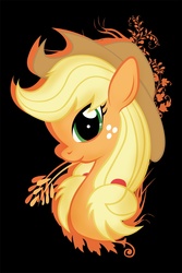 Size: 860x1286 | Tagged: safe, artist:rariedash, applejack, g4, female, portrait, solo