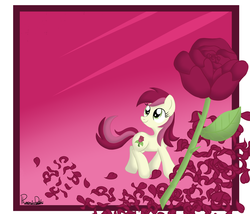 Size: 3500x3000 | Tagged: safe, artist:phoenixdash, roseluck, g4, female, flower, rose, solo