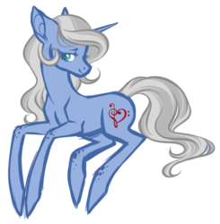 Size: 538x549 | Tagged: safe, artist:haventide, oc, oc only, pony, unicorn, solo