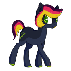 Size: 1024x1024 | Tagged: safe, artist:shinylugiacat, oc, oc only, oc:psycha, pony, unicorn, female, mare, solo