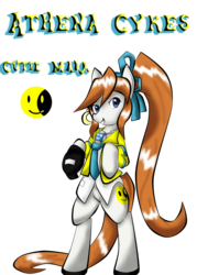 Size: 1240x1731 | Tagged: safe, artist:fourze-pony, earth pony, pony, ace attorney, athena cykes, attorney, clothes, concept art, crossover, female, mare, ponified, solo