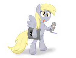 Size: 1400x1080 | Tagged: safe, artist:lomeo, derpy hooves, pegasus, pony, g4, acetylene torch, female, mare, solo, welder, welding, welding mask