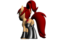 Size: 640x480 | Tagged: safe, artist:sensual equestria studios, oc, oc only, oc:exie, 3d, clothes, socks, solo, source filmmaker, stockings