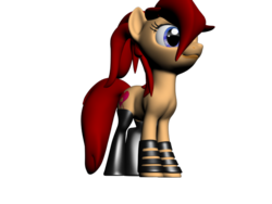 Size: 640x480 | Tagged: safe, artist:sensual equestria studios, oc, oc only, oc:exie, 3d, clothes, socks, solo, source filmmaker, stockings