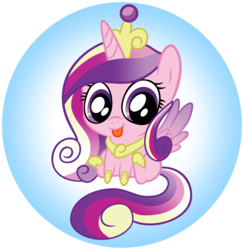 Size: 3000x3076 | Tagged: safe, artist:scourge707, artist:stepandy, princess cadance, g4, chibi, colored, cute, cutedance, female, simple background, solo, transparent background, vector