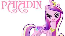 Size: 1280x720 | Tagged: safe, princess cadance, g4, female, image macro, simple background, solo, text, warcraft, white background, world of warcraft