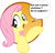 Size: 1071x1024 | Tagged: safe, idw, fluttershy, friendship is magic #3, g4, my little pony: friendship is magic (idw), bad advice fluttershy, christianity, exploitable meme, female, implied blasphemy, leghorn, meme, solo