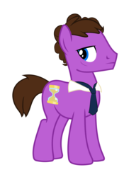 Size: 875x1252 | Tagged: safe, doctor whooves, time turner, earth pony, pony, g4, ascot tie, doctor who, eighth doctor, male, paul mcgann, ponified, simple background, solo, the doctor, the night of the doctor, transparent background