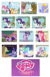 Size: 1500x2318 | Tagged: safe, artist:drpain, applejack, fluttershy, pinkie pie, princess celestia, rainbow dash, rarity, twilight sparkle, g4, comic strip, friends, i'll be there for you, mane six, song reference, the rembrandts