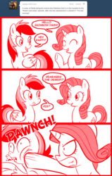 Size: 700x1100 | Tagged: safe, artist:madmax, rainbow dash, rarity, madmax silly comic shop, g4, comic