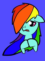 Size: 774x1033 | Tagged: dead source, safe, artist:derpyleinad, rainbow dash, g4, female, solo