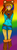 Size: 400x1173 | Tagged: safe, artist:derpyleinad, rainbow dash, human, g4, female, humanized, moderate dark skin, solo