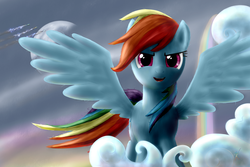 Size: 1600x1067 | Tagged: safe, artist:everypone, rainbow dash, g4, female, solo