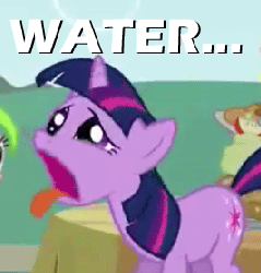 Size: 266x278 | Tagged: safe, screencap, twilight sparkle, g4, bleh, faic, gif, image macro, meme, non-animated gif, thirsty, tongue out