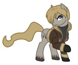 Size: 3000x2500 | Tagged: safe, artist:drako1997, pony, leon s. kennedy, ponified, resident evil, solo