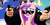 Size: 1152x567 | Tagged: safe, princess cadance, princess celestia, princess luna, g4, boondock saints, gun, pistol, sunglasses, weapon