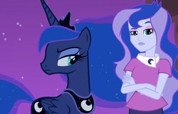 Size: 579x374 | Tagged: safe, princess luna, vice principal luna, human, equestria girls, g4, human ponidox, humanized