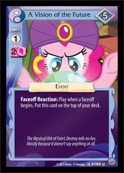 Size: 688x960 | Tagged: safe, enterplay, pinkie pie, earth pony, pony, g4, my little pony collectible card game, premiere, ccg, female, gypsy pie, mare