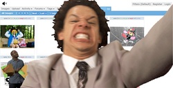 Size: 1265x641 | Tagged: safe, derpibooru, barely pony related, eric andre, hannibal buress, the eric andre show