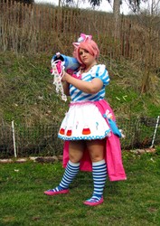 Size: 2232x3160 | Tagged: safe, artist:xelikathalx, pinkie pie, human, g4, cosplay, irl, irl human, photo, solo