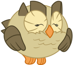 Size: 7327x6477 | Tagged: safe, artist:stillfire, owlowiscious, bird, owl, g4, absurd resolution, animal, male, simple background, solo, transparent background, vector