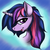 Size: 492x492 | Tagged: safe, artist:inkybreaker, twilight sparkle, g4, female, portrait, solo