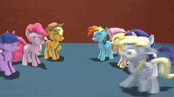 Size: 320x180 | Tagged: safe, artist:taceocinema, applejack, derpy hooves, fluttershy, pinkie pie, rainbow dash, rarity, twilight sparkle, alicorn, earth pony, pegasus, pony, unicorn, g4, 2013, 3d, animated, cute, eyes closed, female, fire, fire breath, it burns burns burns, it came from youtube, mane six, mare, much burn, open mouth, singing, source filmmaker, twilight sparkle (alicorn), very hot, wat, wide eyes, youtube, youtube link, youtube video