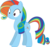 Size: 1024x954 | Tagged: safe, artist:w0lfylicious, rainbow dash, rarity, g4, .svg available, alternate hairstyle, female, fusion, hilarious in hindsight, mane swap, rainbow fash, ship:raridash, simple background, solo, transparent background, vector