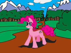 Size: 720x540 | Tagged: artist needed, safe, pinkie pie, g4, female, smiling, solo