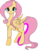 Size: 14576x18968 | Tagged: safe, artist:holy-pretty-pony, fluttershy, g4, :3, absurd resolution, female, simple background, solo, transparent background, vector