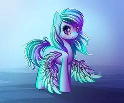 Size: 6000x5000 | Tagged: safe, artist:michellka, oc, oc only, pegasus, pony, absurd resolution, solo