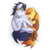 Size: 2000x2000 | Tagged: safe, artist:glacierponi, braeburn, soarin', earth pony, pegasus, pony, g4, cuddling, gay, male, ship:soarburn, shipping, sleeping, snuggling, stallion, underhoof