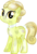 Size: 3216x4684 | Tagged: safe, artist:vector-brony, golden glitter, crystal pony, pony, g4, looking at you, simple background, solo, transparent background, vector