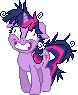 Size: 78x95 | Tagged: safe, artist:seahawk270, twilight sparkle, pony, unicorn, g4, female, gif, mare, non-animated gif, pixel art, simple background, solo, transparent background, twilight snapple, unicorn twilight