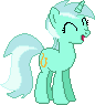 Size: 86x95 | Tagged: safe, artist:seahawk270, lyra heartstrings, pony, unicorn, g4, ^^, eyes closed, female, gif, mare, non-animated gif, pixel art, simple background, solo, transparent background