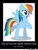 Size: 480x634 | Tagged: safe, rainbow dash, g4, female, meme, memecenter, solo