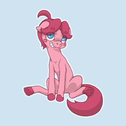 Size: 500x500 | Tagged: safe, artist:lenorespacey, pony, kirby, kirby (series), ponified, solo