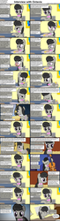 Size: 1282x4732 | Tagged: safe, octavia melody, comic:celestia's servant interview, g4, caption, comic, interview