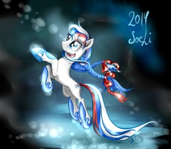 Size: 1108x968 | Tagged: safe, artist:watarik, oc, oc only, oc:marussia, nation ponies, olympic games, olympics, russia, sochi 2014, solo