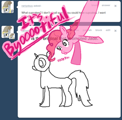 Size: 640x632 | Tagged: safe, artist:askhastilydrawnpinkiepie, artist:hereticalrants, pinkie pie, g4