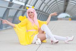 Size: 900x603 | Tagged: safe, artist:saru-cosplay, fluttershy, human, g4, cosplay, irl, irl human, photo, solo