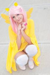 Size: 603x900 | Tagged: safe, artist:saru-cosplay, fluttershy, human, g4, cosplay, irl, irl human, photo, solo