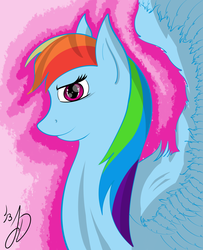 Size: 1950x2400 | Tagged: safe, artist:mythicaljazz, rainbow dash, g4, female, solo