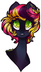 Size: 1187x2075 | Tagged: safe, artist:sorrowatthename, oc, oc only, oc:psycha, pony, unicorn, female, mare, solo