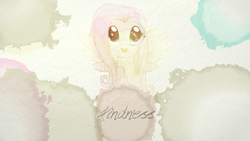 Size: 1920x1080 | Tagged: safe, artist:chadbeats, artist:nekonyaru, fluttershy, g4, female, solo, vector, wallpaper