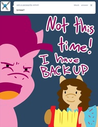 Size: 500x647 | Tagged: safe, artist:steveholt, pinkie pie, g4, accordion, hilarious in hindsight, musical instrument, pinkie pie answers, ponified, tumblr, weird al yankovic